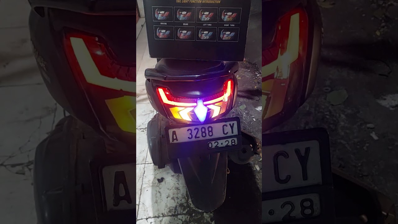 stop lamp CR7 di motor Nmax old