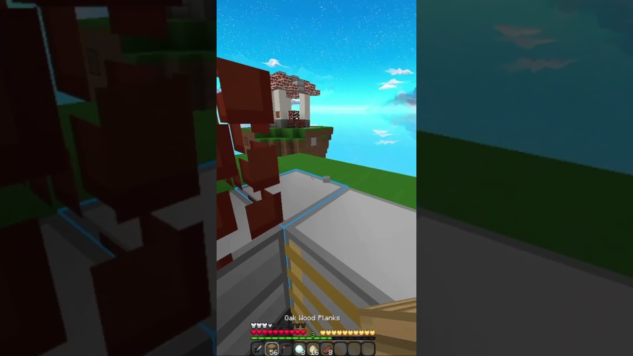this minecraft skywars video went wrong so quick...