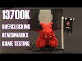 Intel i7 13700K Review - Overclocking Benchmarking Game Performance