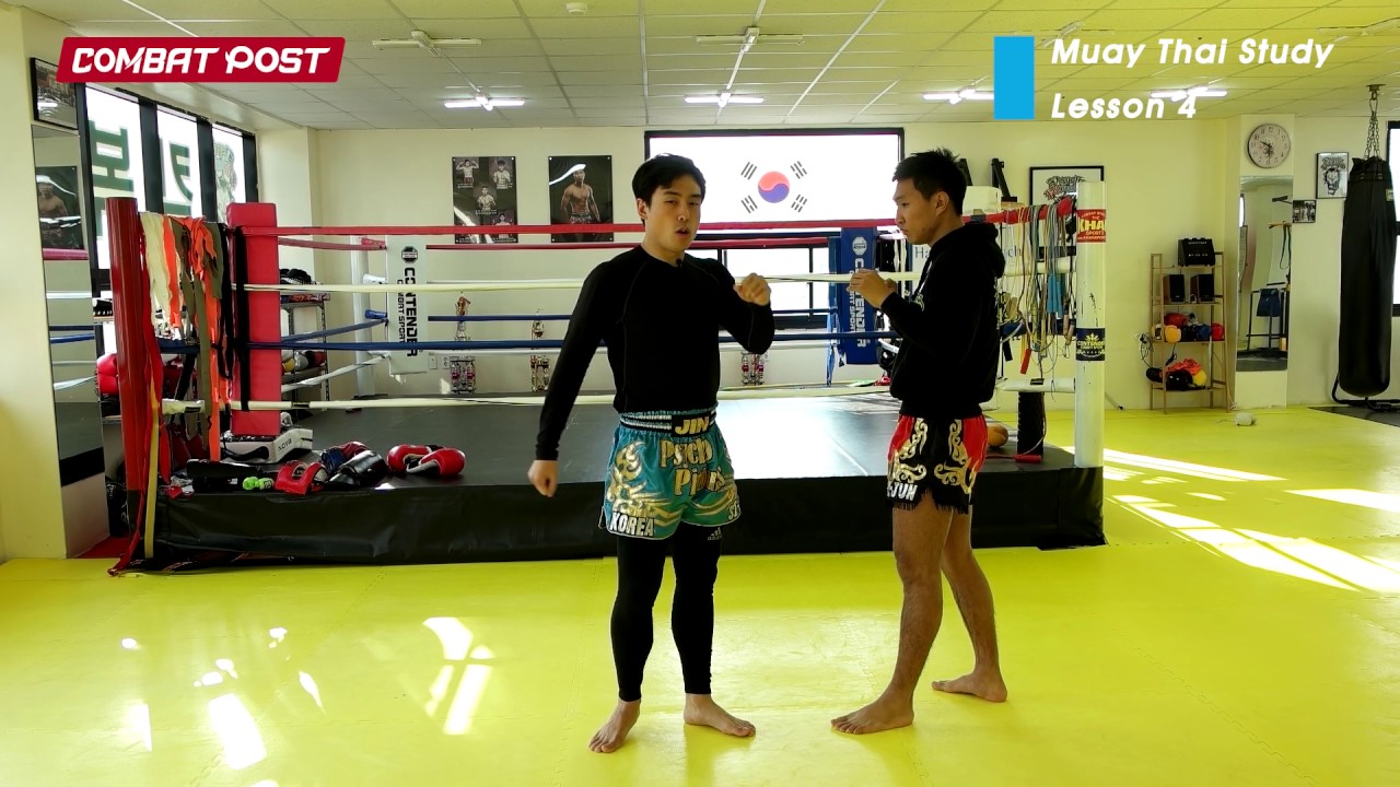 무에타이 킥복싱 기술 강좌 4 : 미들킥 [실전 싸움의 기술]