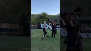 How many Angels/Demons can dance on the head of a pin? #cosplay #renfaire #goodomens #aziracrow