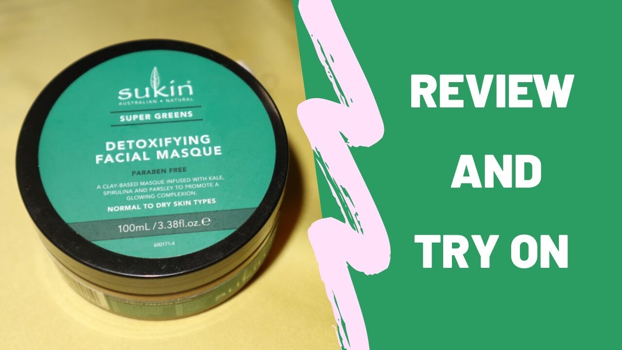 REVIEW AND TRY ON SUKIN DETOXIFYING FACIAL MASQUE in BAHASA YouTube