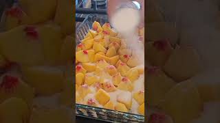 Fırında Şeftali 🍑 Reçeli Yapımı