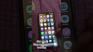 s24 ultra fingerprint sensor not working with screen protector #s24ultra #s24 #screen #protector