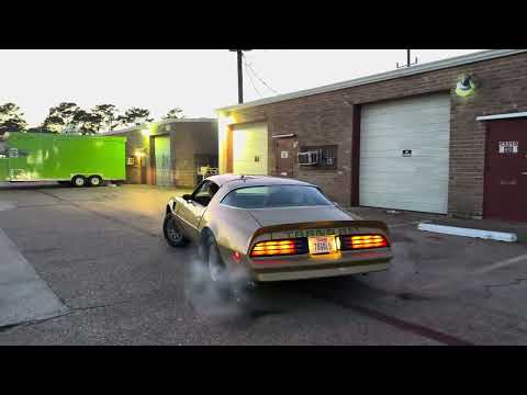 1978 Pontiac Trans Am T Top Y88 SE 