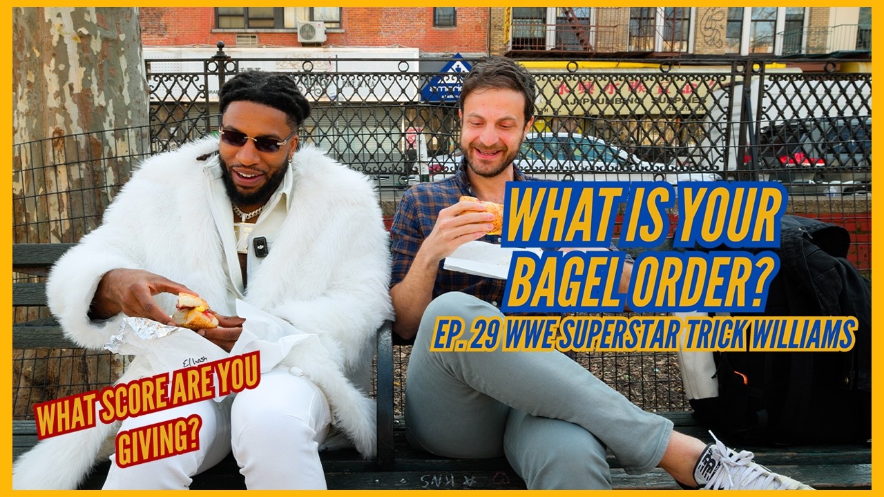 WWE Superstar Trick Williams Has the Weirdest Bagel Order Ever