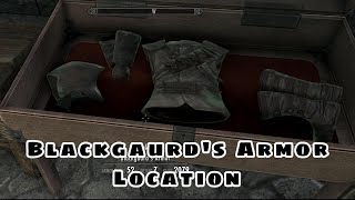 How To Get Blackgaurds Armor Set Early In Skyrim Free Best Thief Armor - Skyrim Glitches
