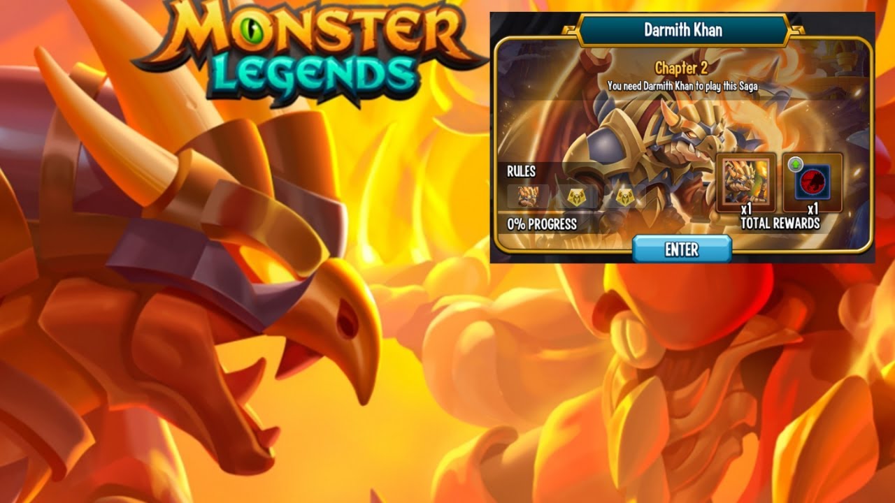 Monster Legends - Darmith Khan In Chapter 2 Doomsday Era Saga