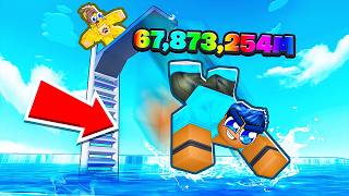 A CADA PULO na PISCINA eu GANHO MUITO DINHEIRO no Roblox