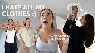 Mum Life at 26 - wardrobe CLEAN OUT + a few days in the life!