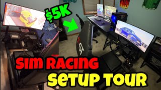 $5k Sim Racing + Gaming Setup tour at 16 (2026