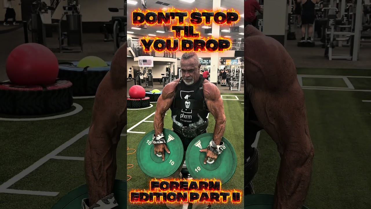 DON’T STOP TILL YOU DROP FOREARM EDITION, PART TWO #FOREARMS #workout #motivation #workouttips