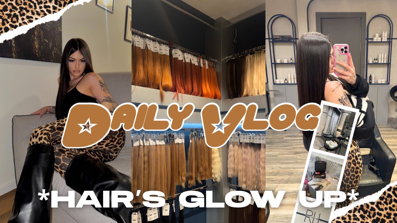 DAILY VLOG/viaggio a milano + glow up capelli *ft. RH boutique milano*
