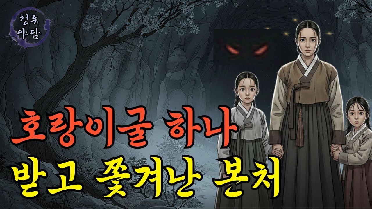 호랑이굴 하나 받고 쫓겨난 본처 | 야담 민담 전설 설화 사연 옛날이야기 오디오북