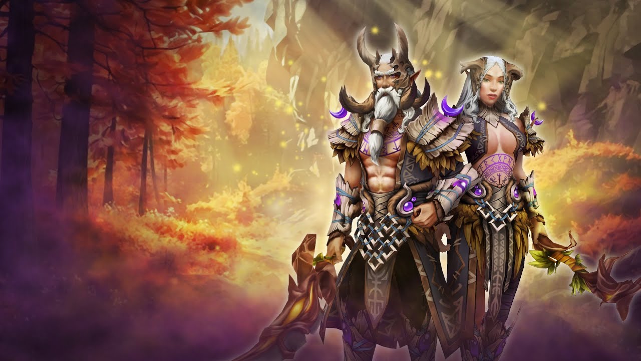 Guild of Heroes Game. New Challenge. New Skin with wings and footprints. Storyline. Golden jewelry.