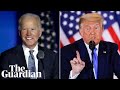 Faith v fraud: how Biden and Trump reacted to the US election results