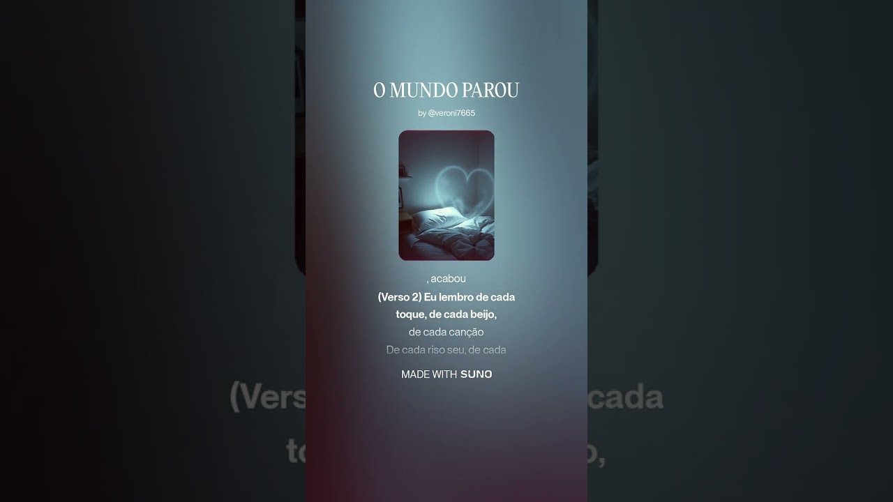 O MUNDO PAROU