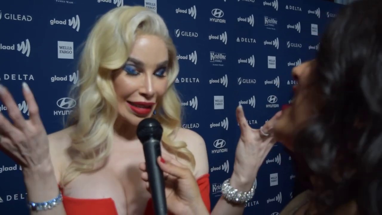 TS Diva Dina Delicious Glaad Awards, NYC