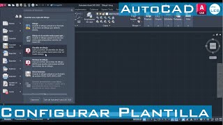 Configurar Plantilla en AutoCAD