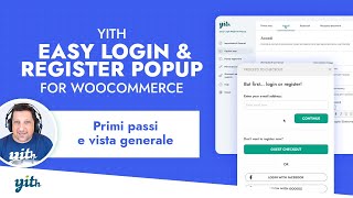 Primi passi e vista generale - YITH Easy Login & Register Popup for WooCommerce