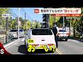 【独自】青信号でもなぜか“動かない車”…警察が名前聞くと「内緒」 和歌山【GTA5】