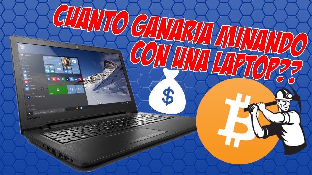 #Bitcoin #LaptopMining ¿Cuanto puedo ganar minando con mi laptop?