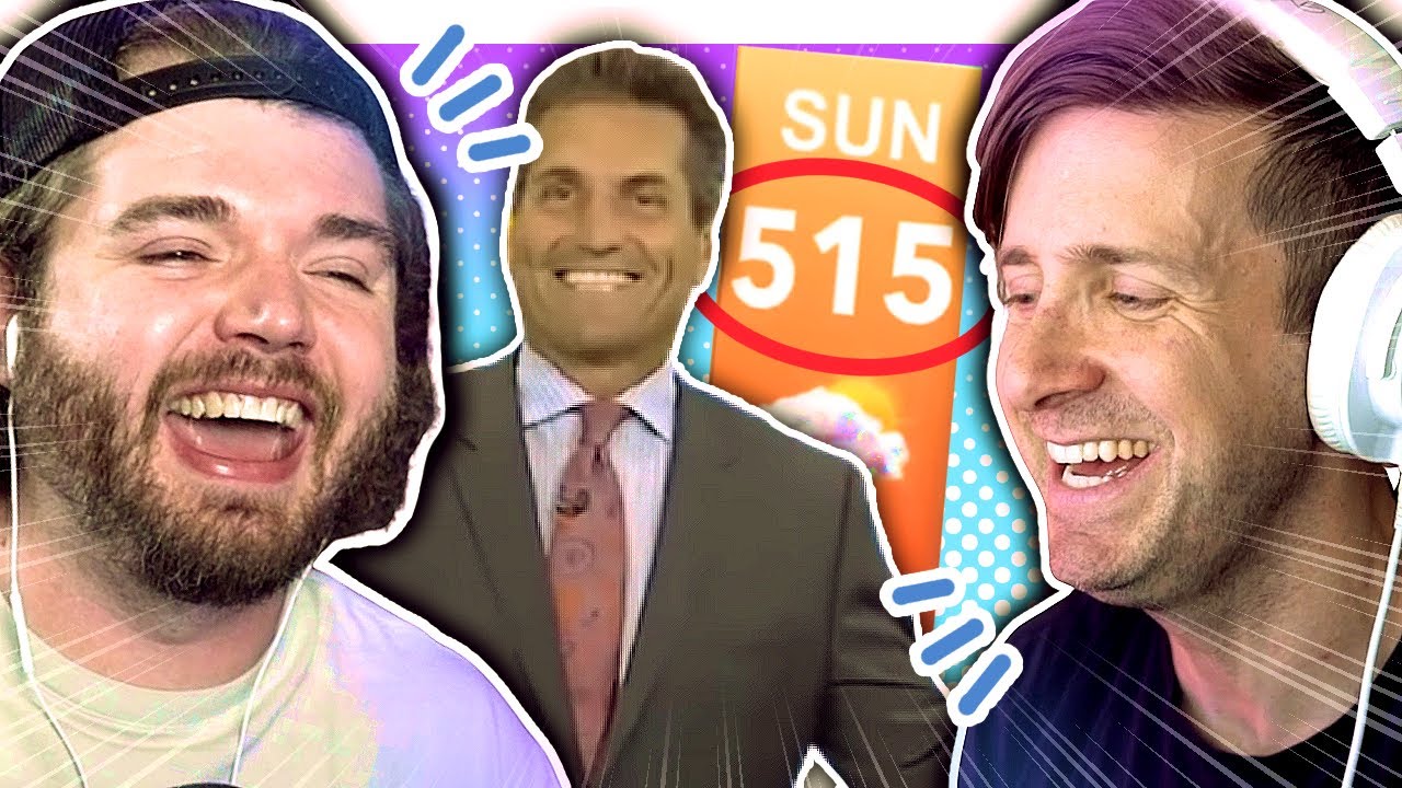 Watching hilarious NEWS BLOOPERS w/ @fourzer0seven