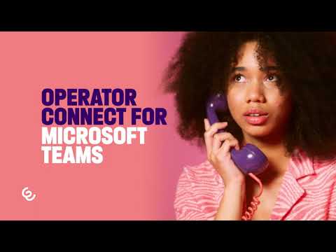 Operator Connect | Turn Teams into a business phone system - video from Enreach