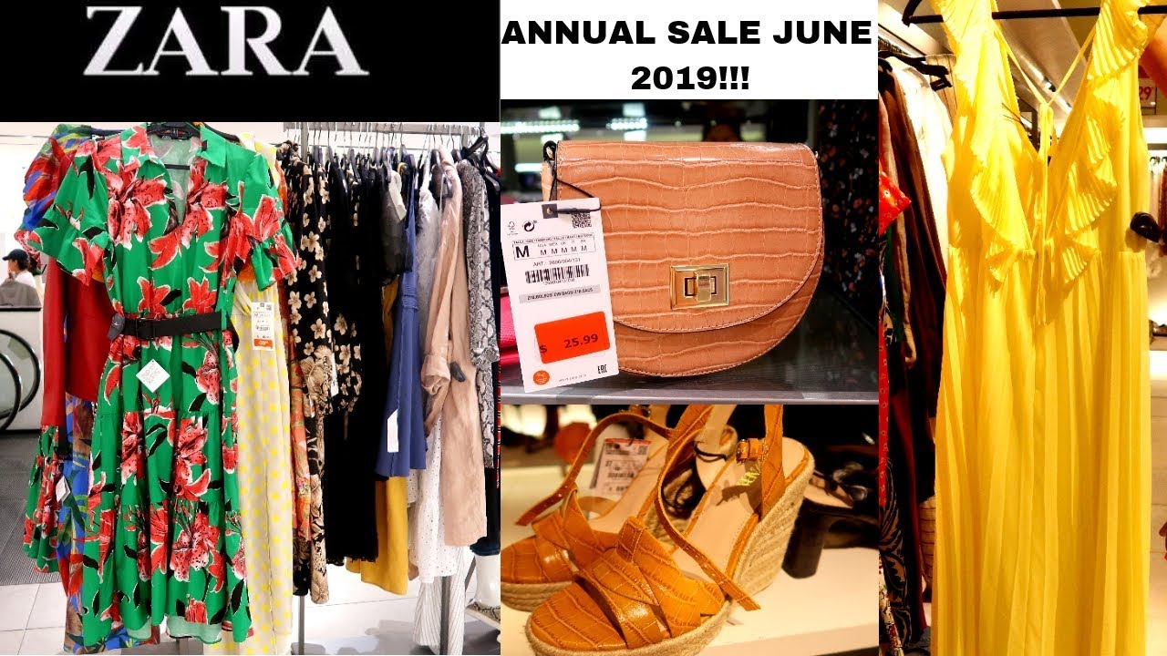 SUMMER SALE AT ZARA JUNE 2019. ZARA LADIES FASHION. YouTube