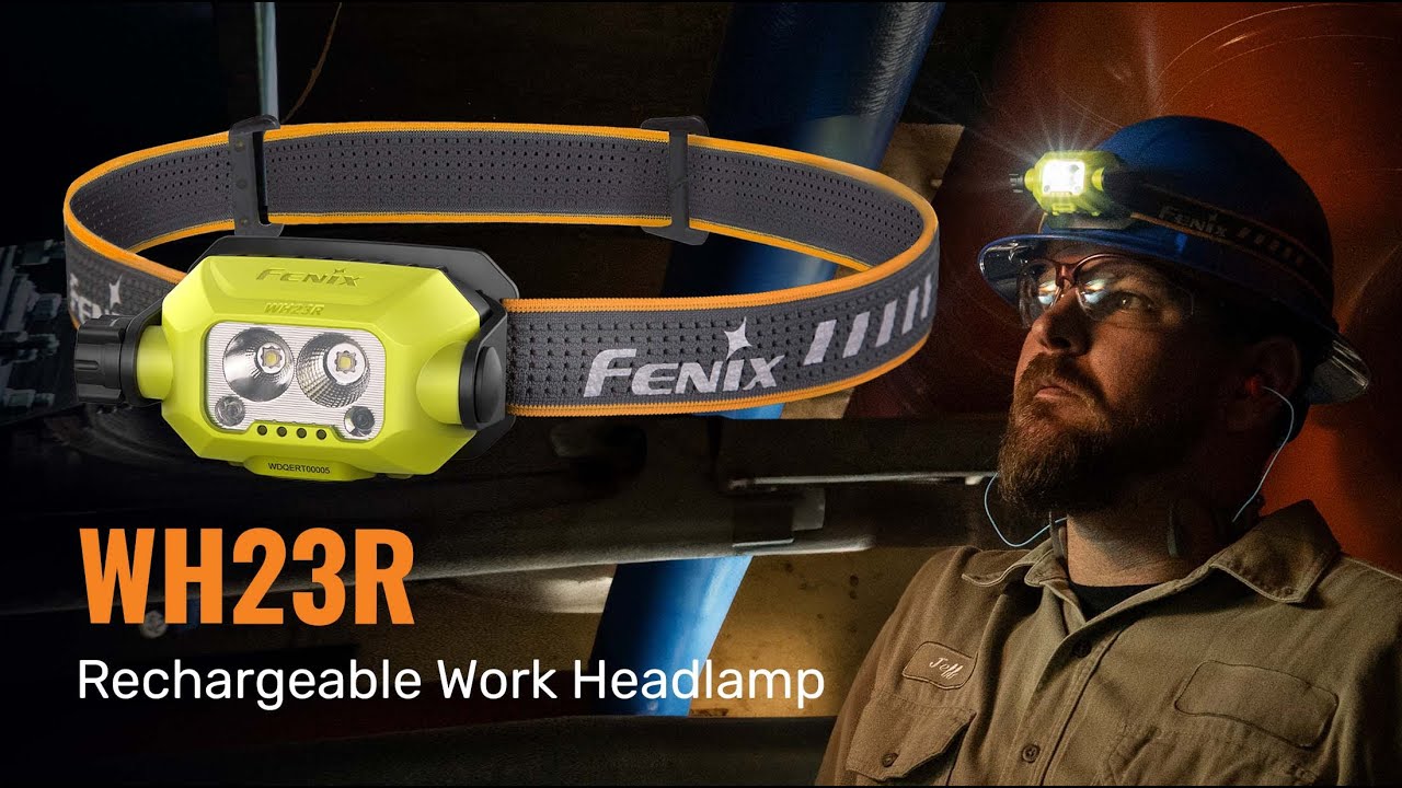 Fenix WH23R Rechargeable Work Headlamp - Getting the Job Done!