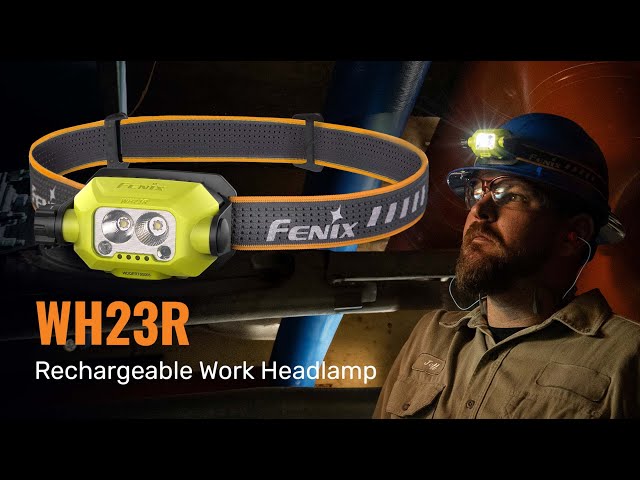 Фонарь налобный с бесконтактным датчиком Fenix WH23R