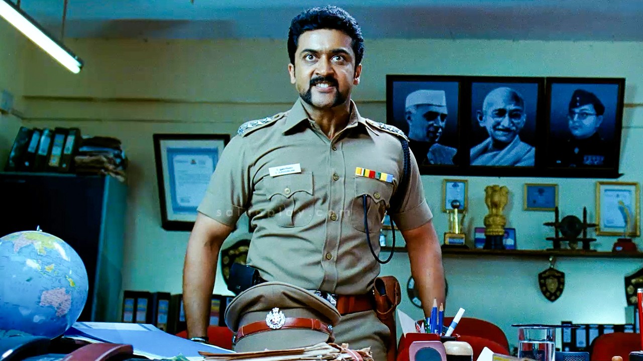 ഇന്ത്യൻ പോലീസിനെ തൊട്ടു കളിക്കുന്നോ? മാസ്സ് റോളിൽ സൂര്യ അണ്ണൻ 💥 | Suriya |Singam 2 Action | #singam2