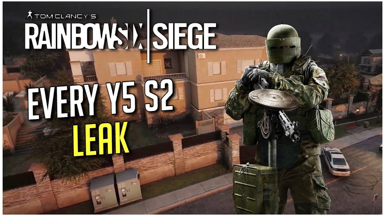 EVERY Y5 S2 Leaks So Far Rainbow Six Siege YouTube