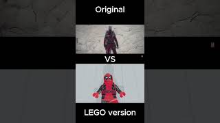 Deadpool and Wolverine in LEGO vs ORIGINAL #animation #blender #funny