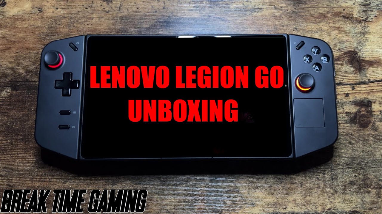 Lenovo Legion GO - Unboxing, Setup, and Gameplay