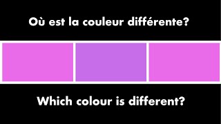 Test your color vision - brain game to find different hue screenshot 4