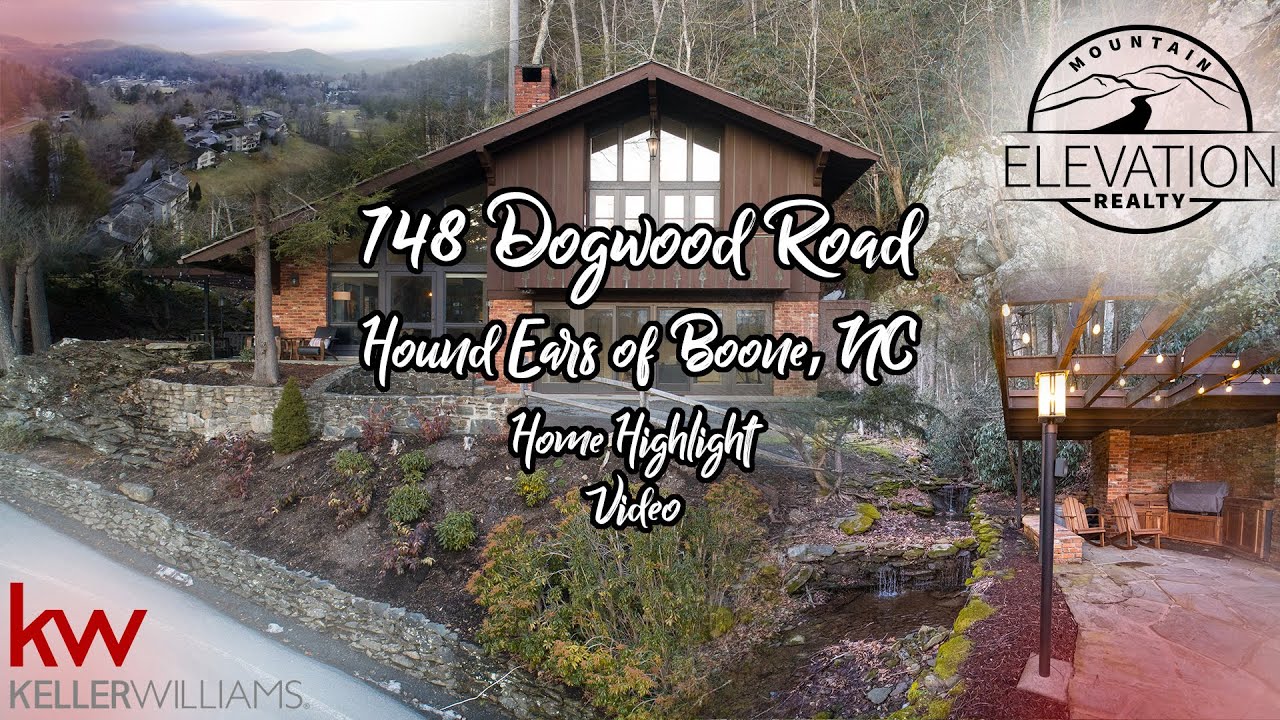 748 Dogwood Road Home Highlight Video Creekside Mountain Home in