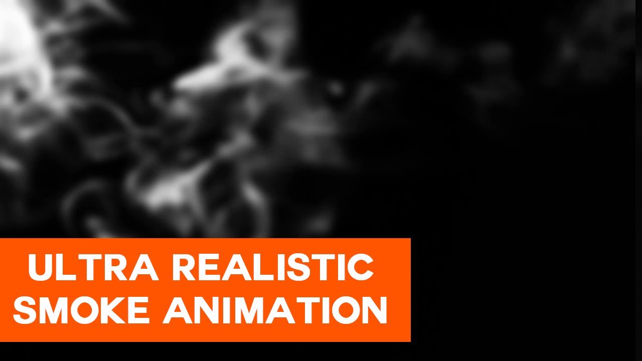 Realistic smoke animation (Free no copyright footage).