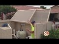 Pool equipment shed - Gallery of Oasis Pools - Tulsa Fiberglass Pools - Swimming