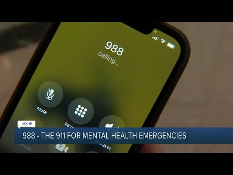 988 - the 911 for mental health agencies