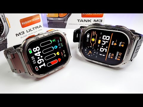 Видео: Прощай Amazfit Xiaomi я Взял ЧАСЫ ТАНКИСТОВ с GPS АМОЛЕД! 🔥 Новинка Kospet TANK M3 Ultra