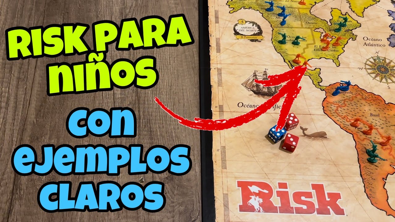 Juego de mesa Risk para niños / como jugar Risk #juegosdemesa # ...