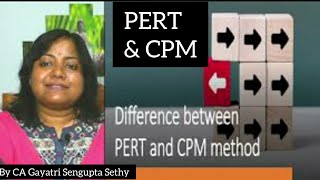 How to differentiate between PERT & CPM?#ca #youtubevideo #cafinalstrategy #cafinalpreparation