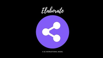 Designing an Online Lesson with the 5 Es Instructional Model–Elaborate Stage
