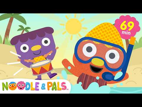 Mr. Golden Sun + More | Super Simple Songs for Summer! | Noodle & Pals