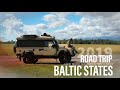 2019 baltics road trip in land rover defender overlander  two of us and our huskies