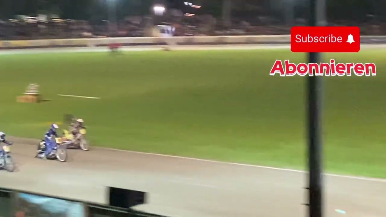 Vechta Langbahn WM Heat 14 Sturz /Crash Max Dilger Jordan Dubernard