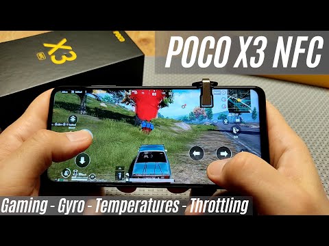 POCO X3 PUBG Test 6/64 ★ Snapdragon 732G PUBG ★ Gaming, Gyroscope, Temperatures, Throttling