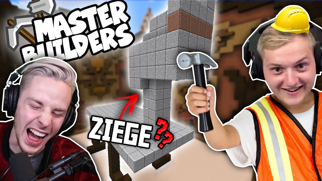 TRYMACS spielt Minecraft MASTERBUILDERS... und er ist UNENDLICH schlecht darin!