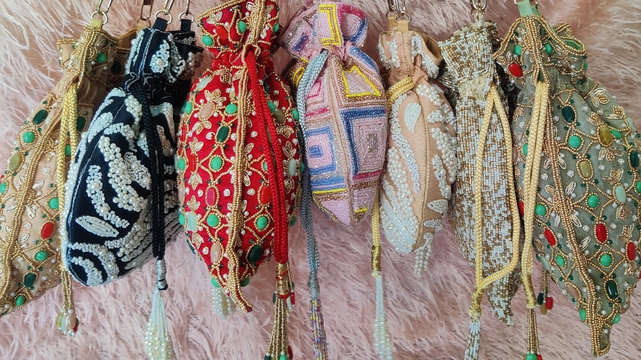 Assortia Hand Embroidered Potli